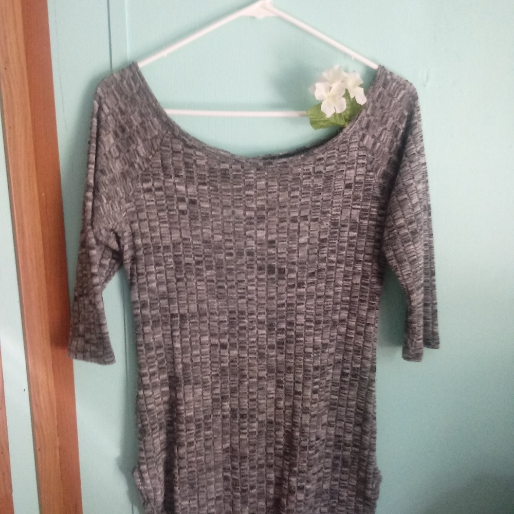 Gray Dress